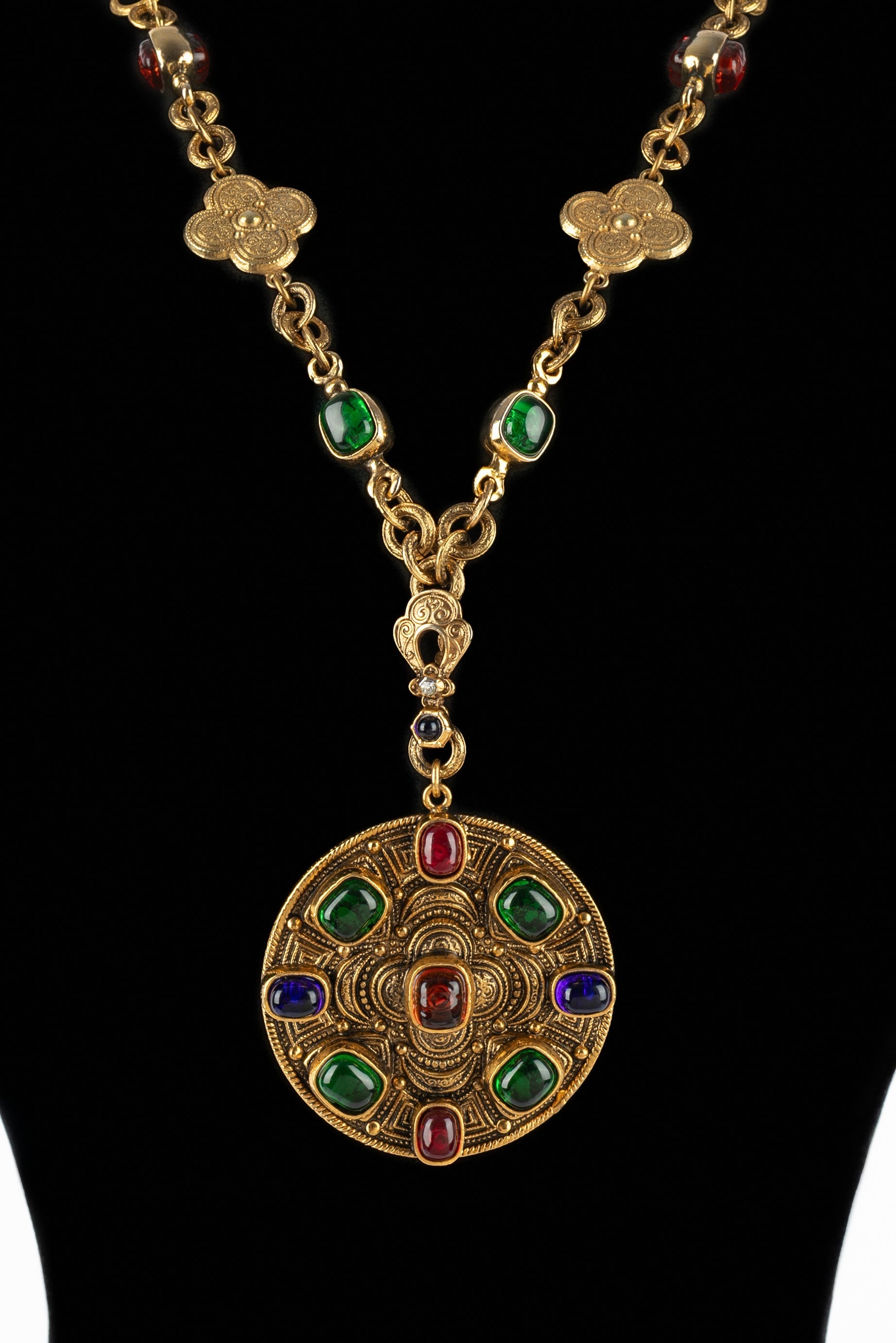 Collier byzantin Chanel 1984