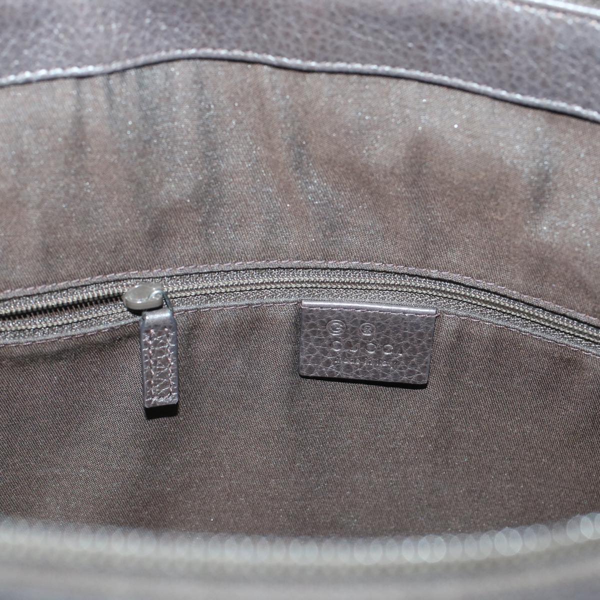 GUCCI GG Canvas Hand Bag 2way Brown 49293