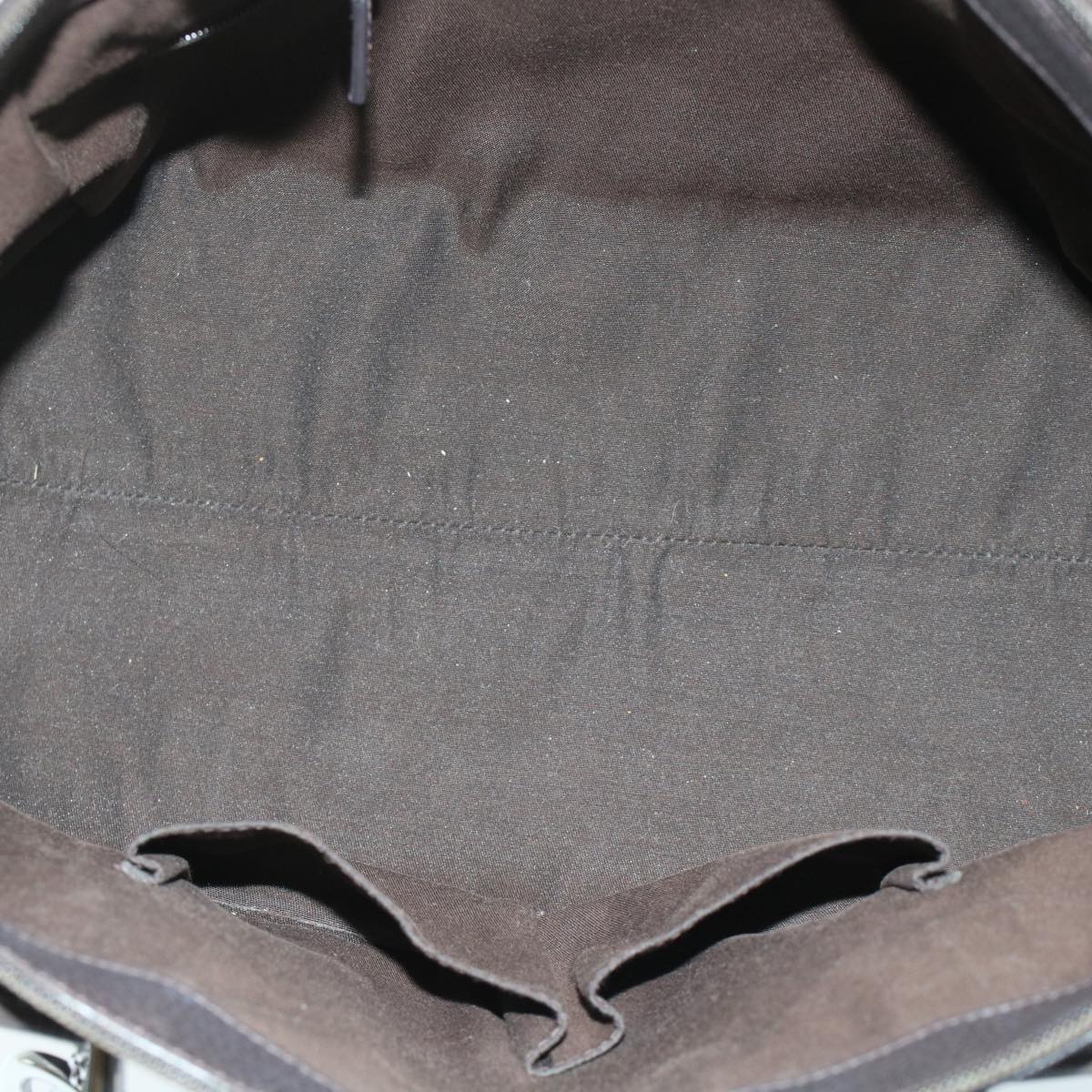 GUCCI GG Canvas Hand Bag 2way Brown 49293