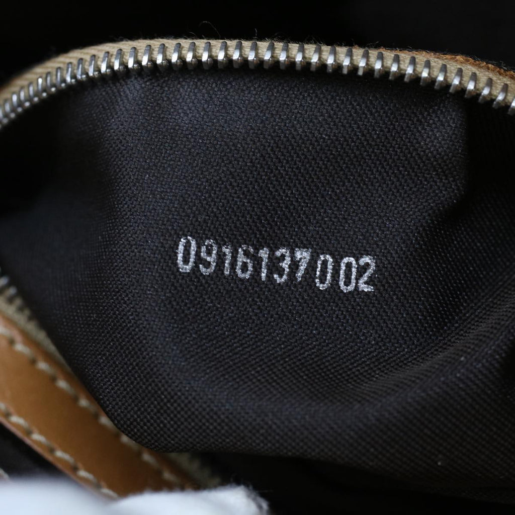 FENDI Shoulder Bag Canvas Beige 49413