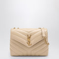Saint Laurent Dark Beige Loulou Small Bag Women