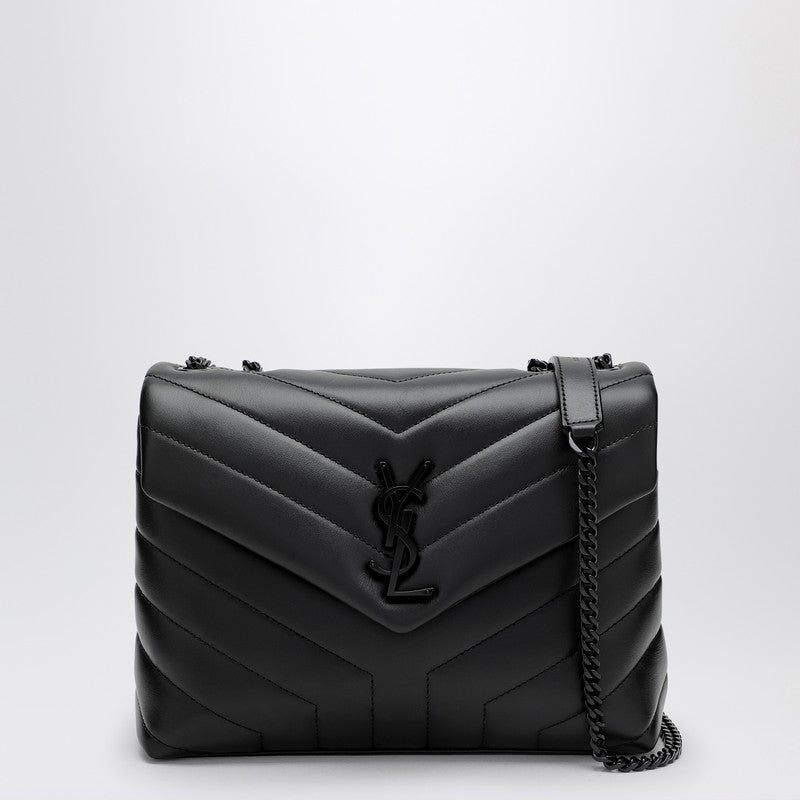 Saint Laurent Black Small Loulou Bag Women