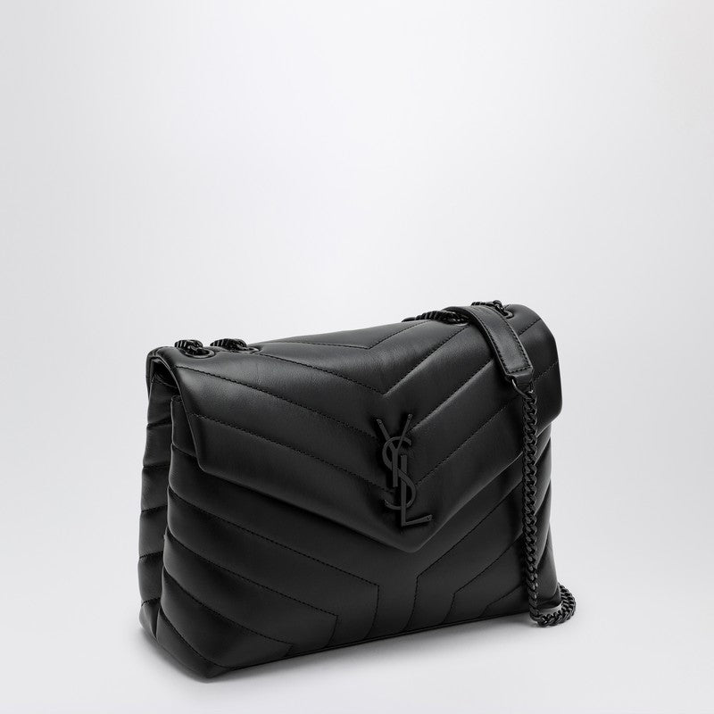 Saint Laurent Black Small Loulou Bag Women