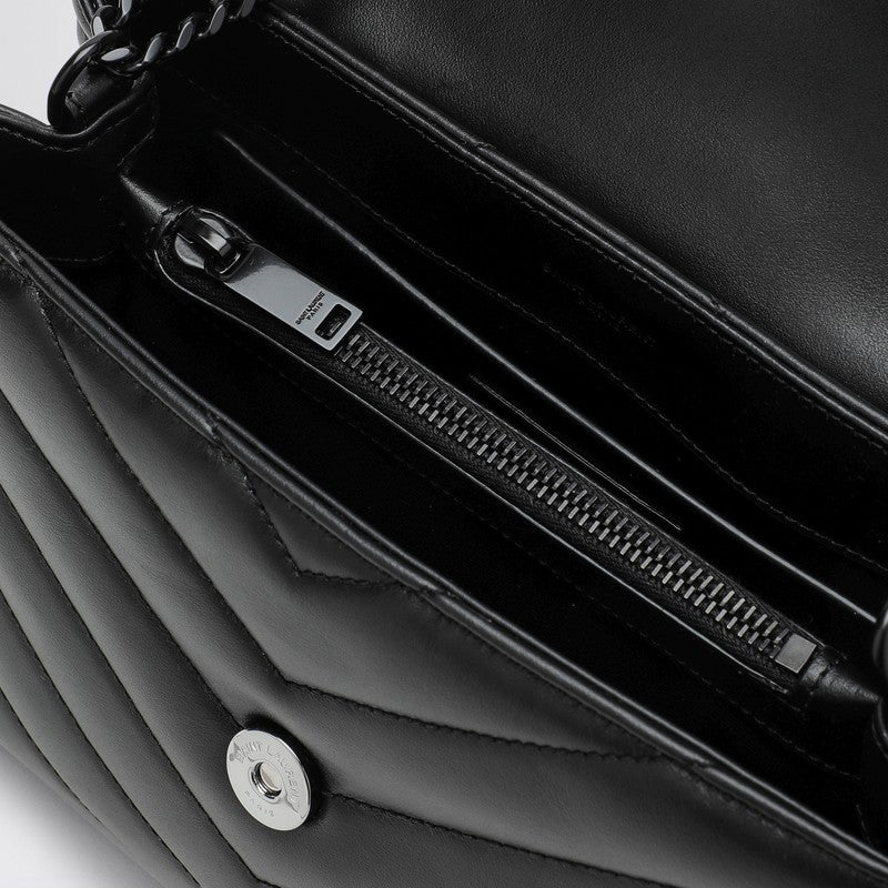 Saint Laurent Black Small Loulou Bag Women