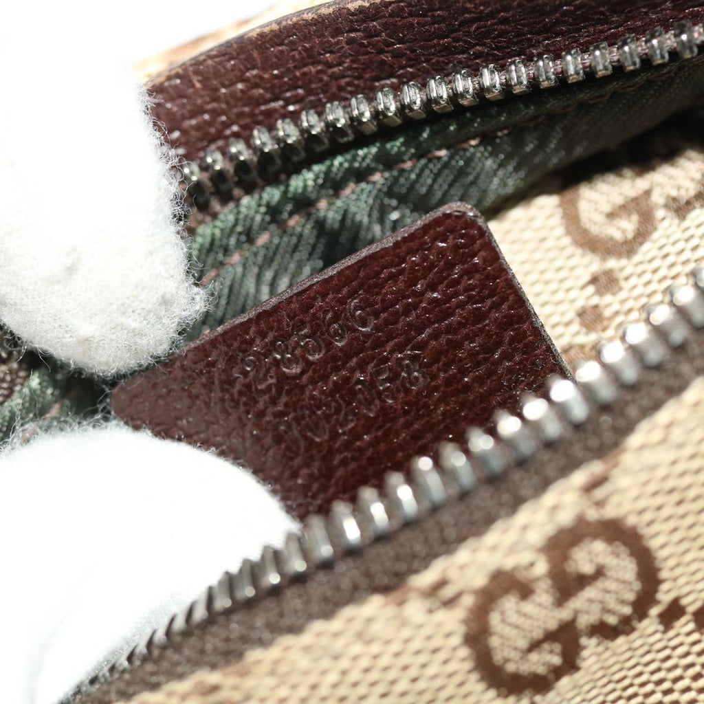 GUCCI GG Canvas Waist bag Beige 28566 49488