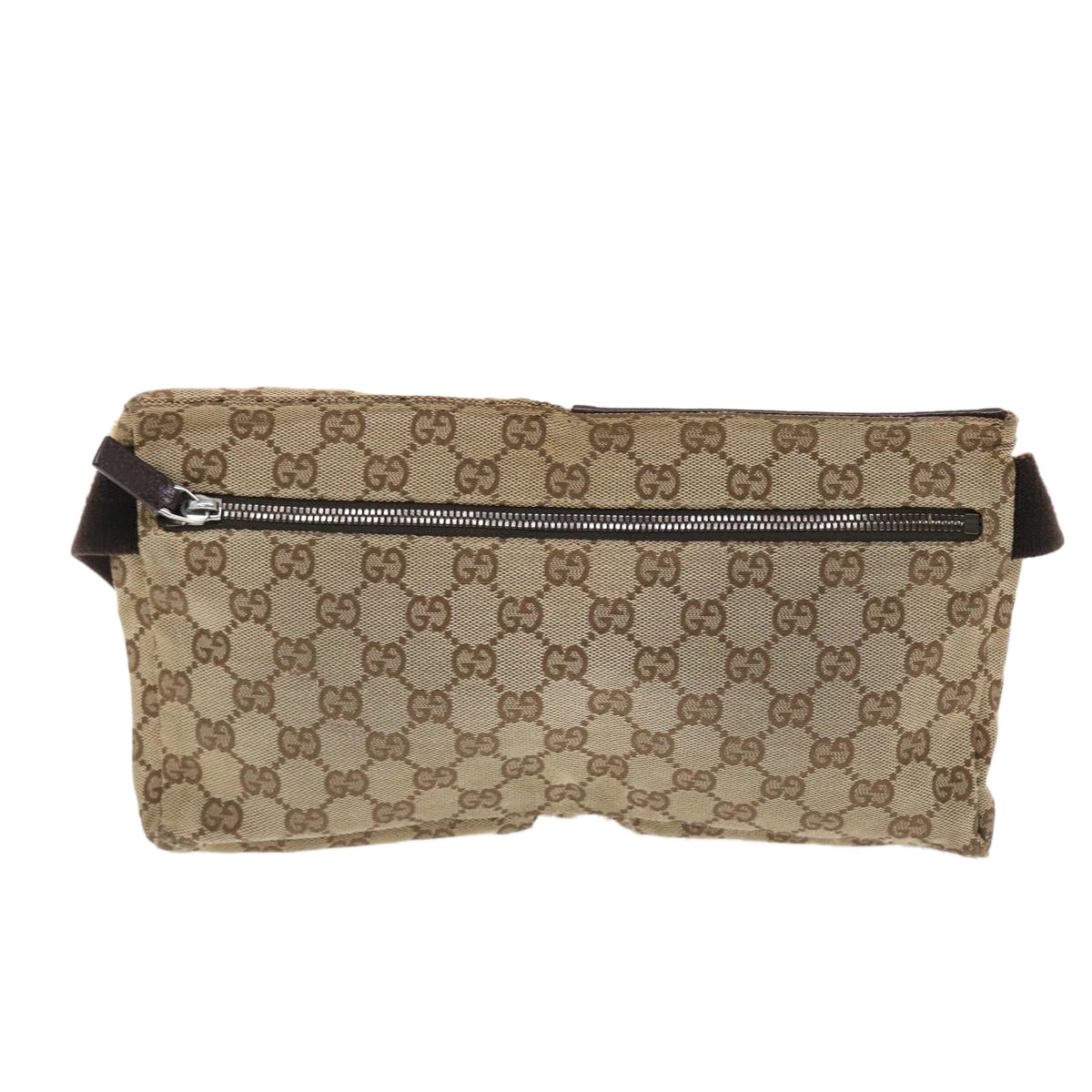 GUCCI GG Canvas Waist bag Beige 28566 49488
