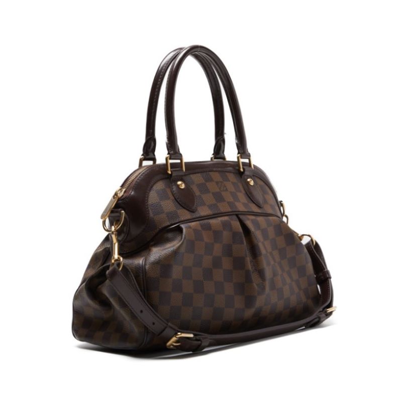 LOUIS VUITTON Lewitton Damier Trevi PM 2WAY Handbag PVC Leather Damiere  Leather Handbag  Handbag Ladies Handbag Hybrid Secondary  Delivery] Damiere Mountain Bookstore Online