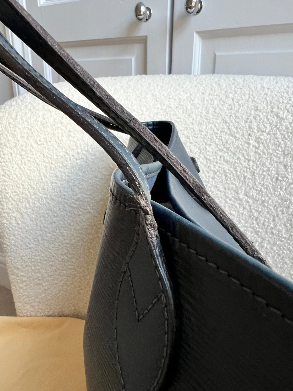 Louis Vuitton Neverfull MM Indigo Epi Leather (RRP £1,740)