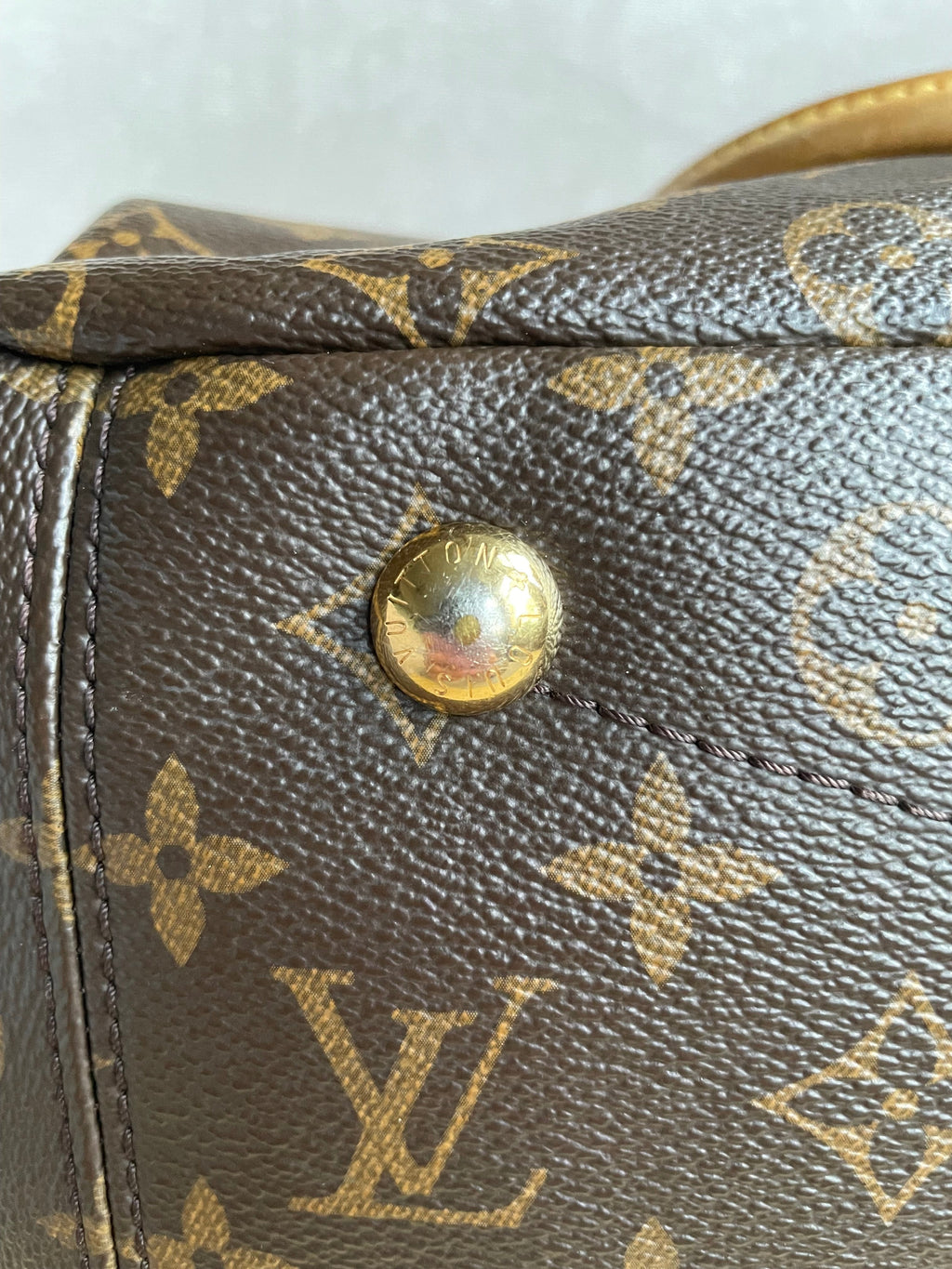 Louis Vuitton Pallas Tote in Monogram and Grape (RRP £1960)