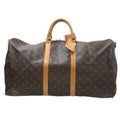 Louis Vuitton Keepall Bandouliere 55  Canvas Travel Bag ()