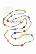 Long collier de perles Chanel