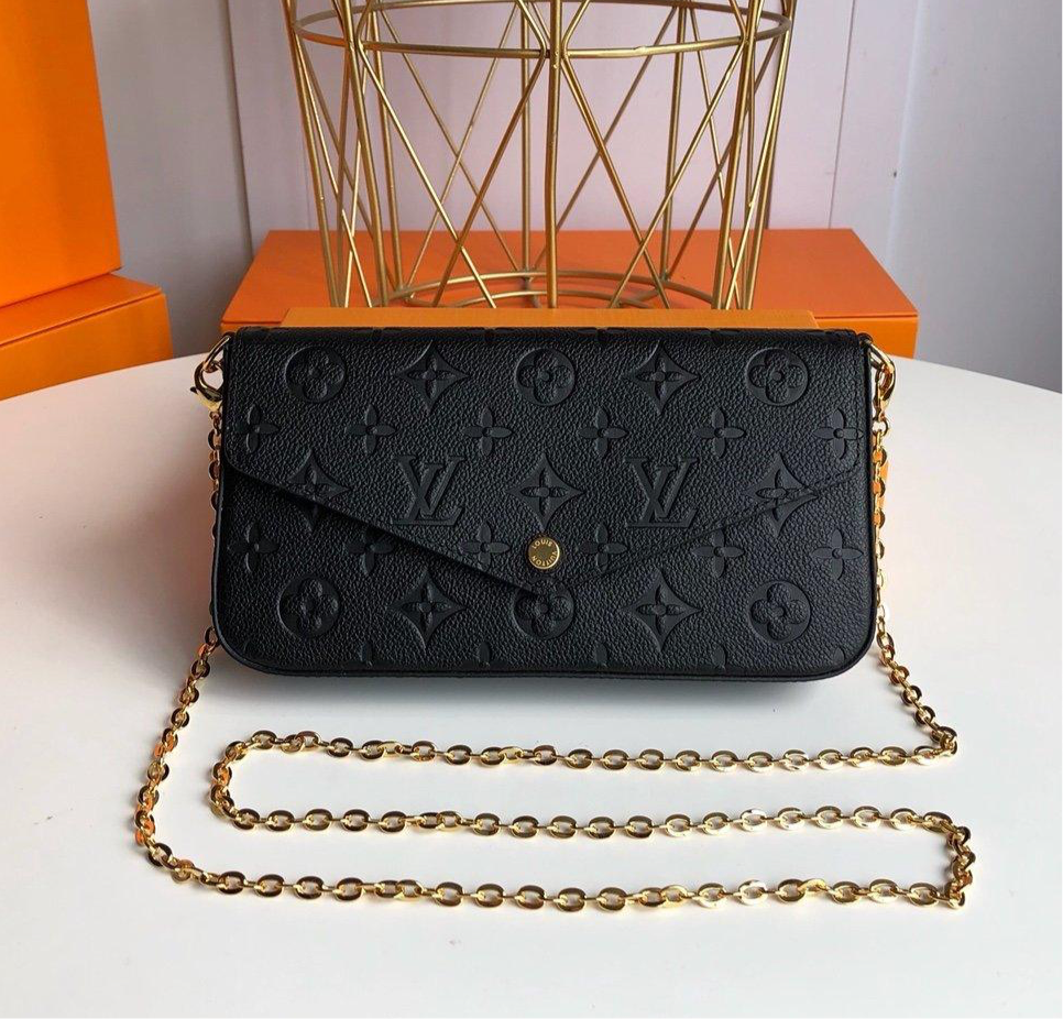 Louis Vuitton fÃƒÆ’Ã‚Â©licie pochette Black