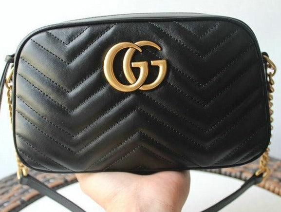 Gucci GG Marmont small matelassÃƒÆ’Ã‚Â© shoulder bag