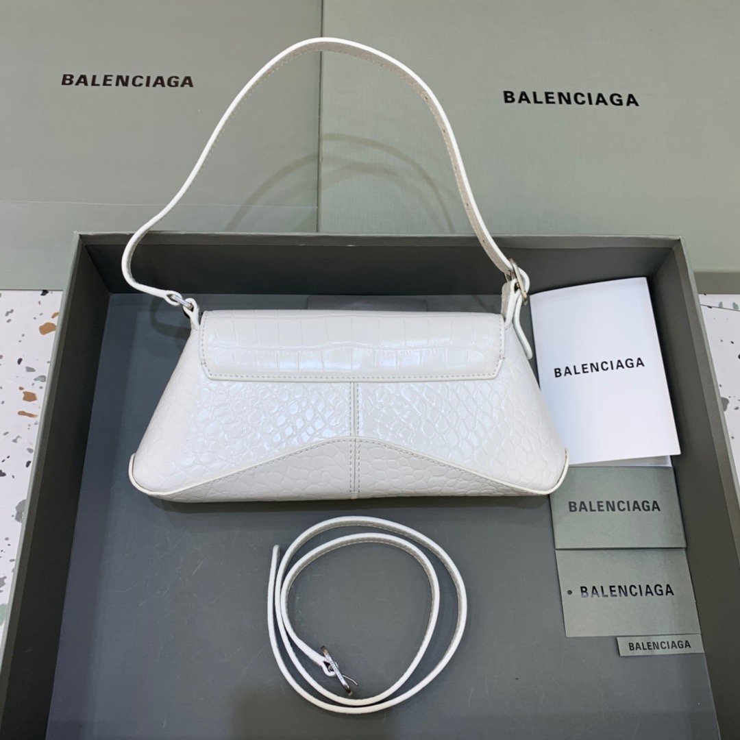 Balen XX Small GlamIap Bag Box White, For Women,  Bags 10.6in/27cm 6956452109A9001