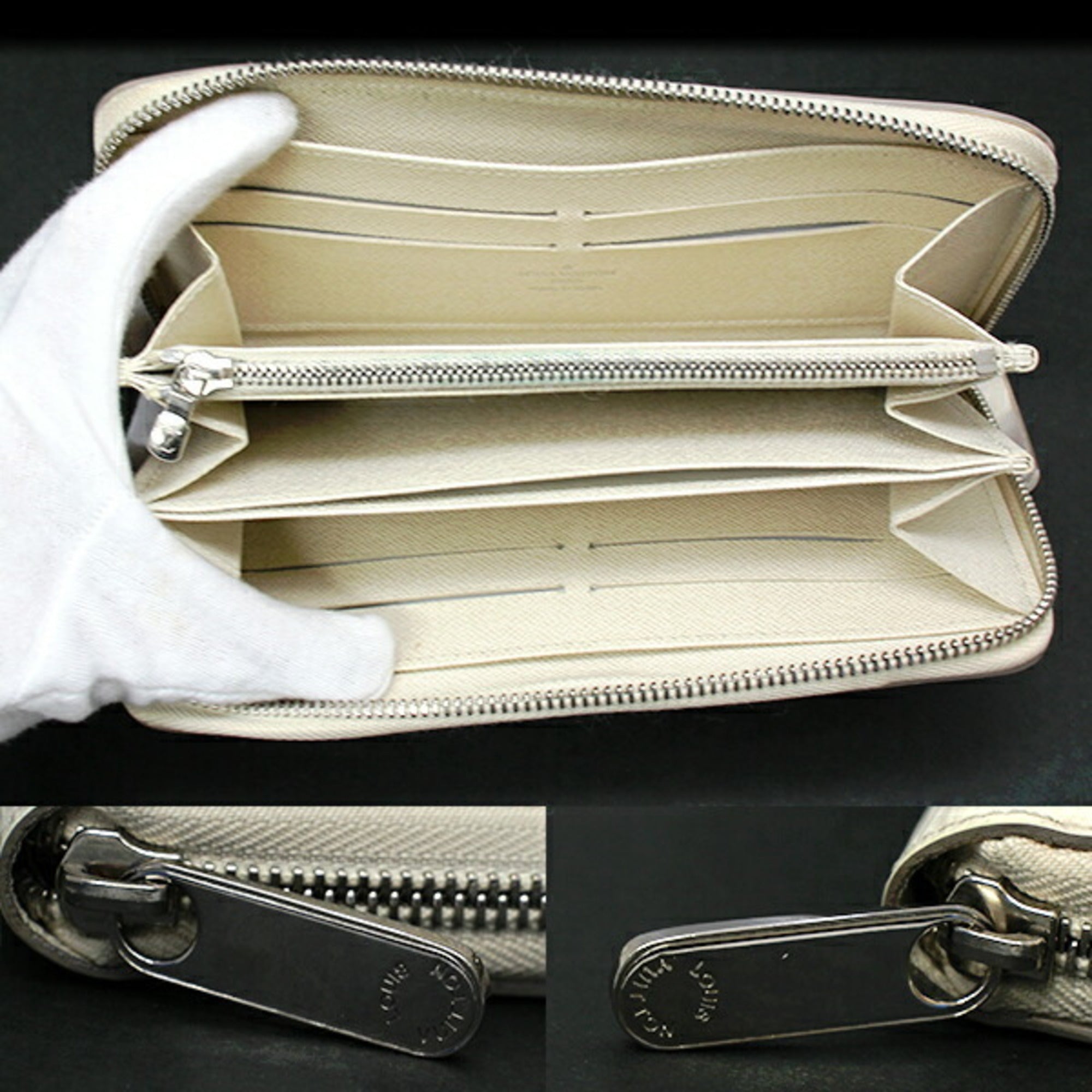 Louis Vuitton Zippy Wallet  Leather Wallet  ()