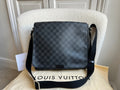 Louis Vuitton PM District Messenger Bag Damier Graphite