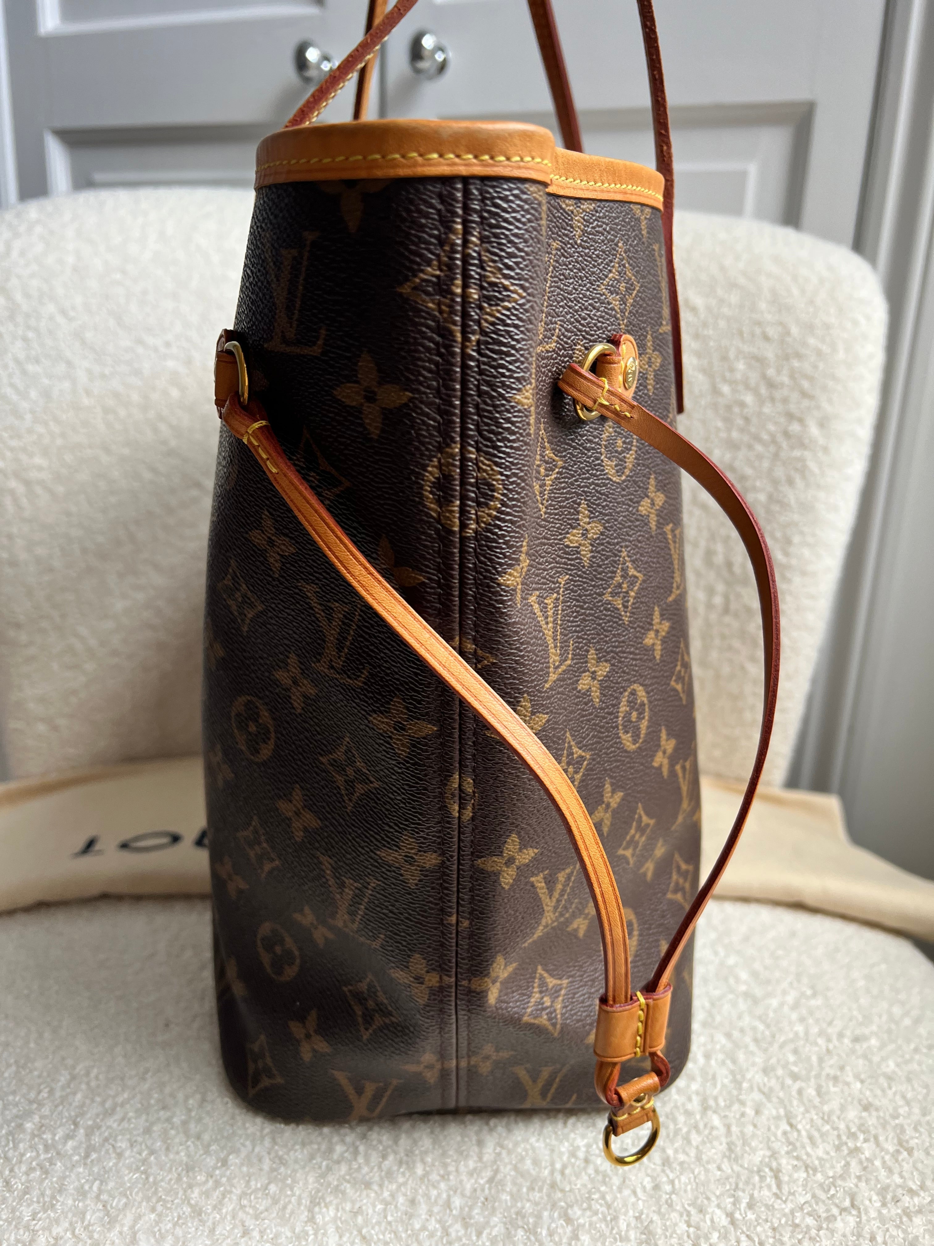 Louis Vuitton Neverfull MM Monogram Pivoine (RRP £1,410)
