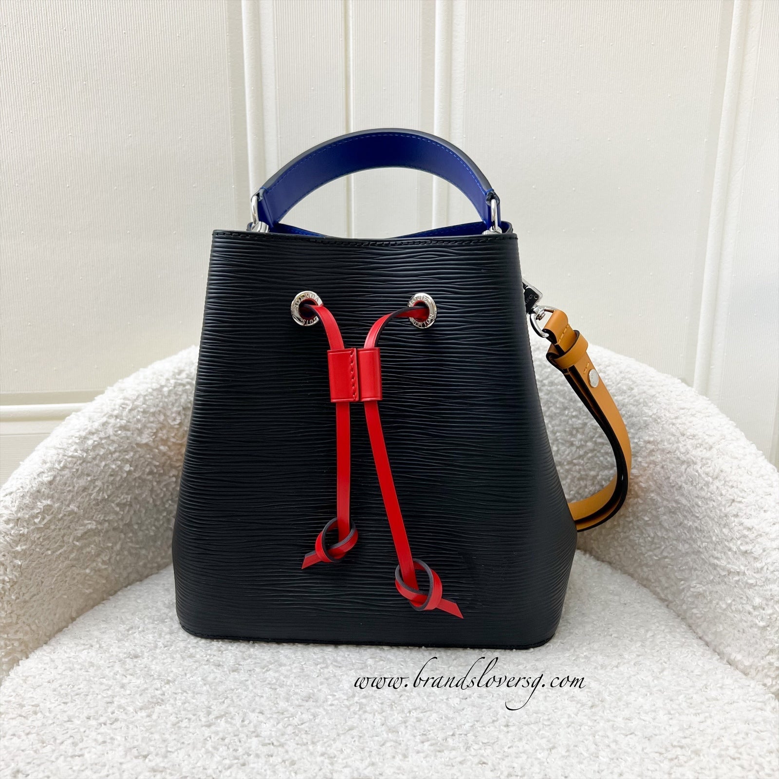 LV Neonoe BB in Black and Multicolor Epi Leather and SHW