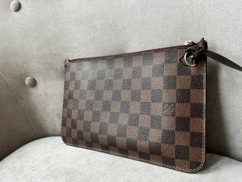 Louis Vuitton Pouch (from Neverfull) in Damier Ebene