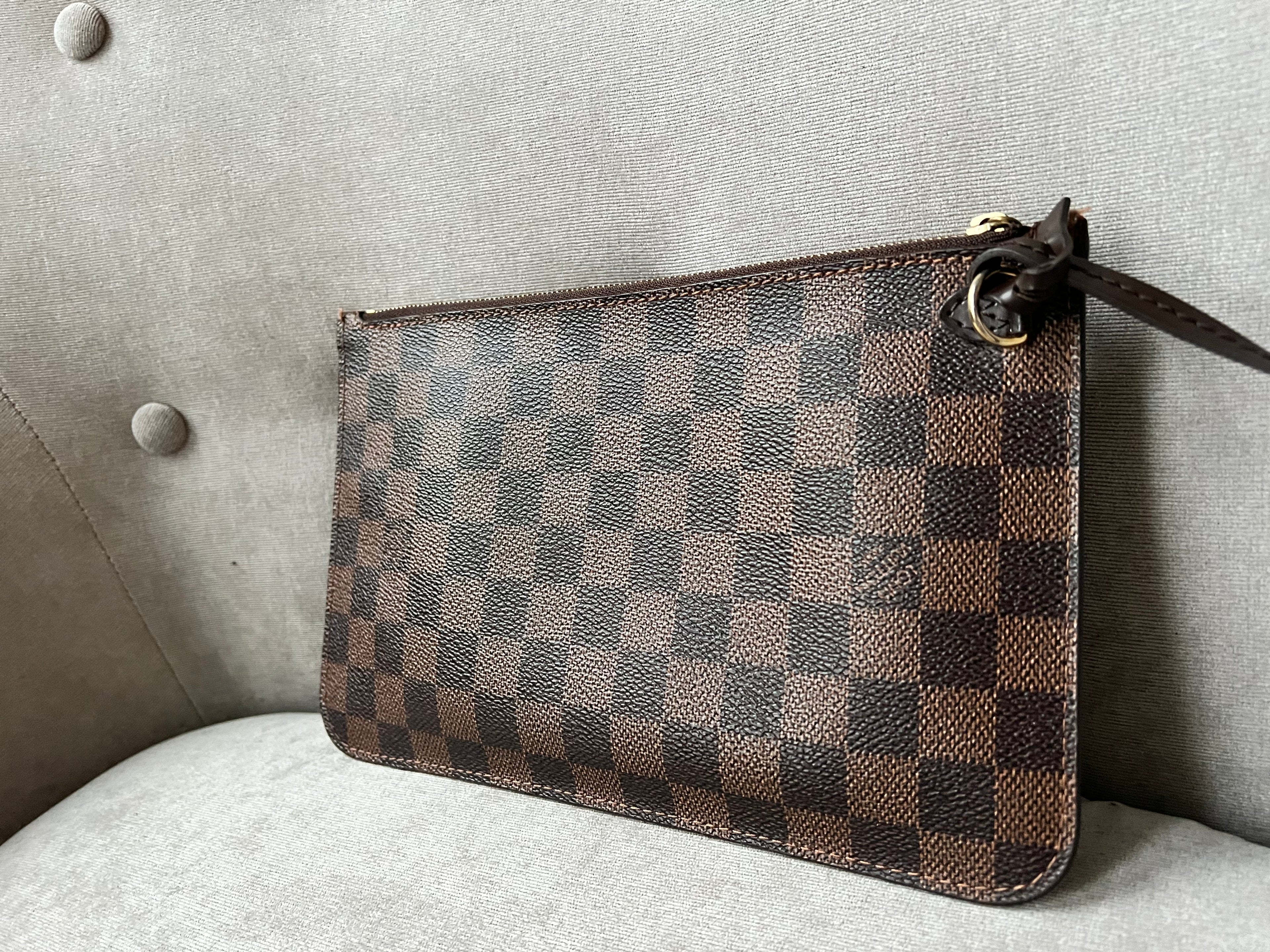 Louis Vuitton Pouch (from Neverfull) in Damier Ebene