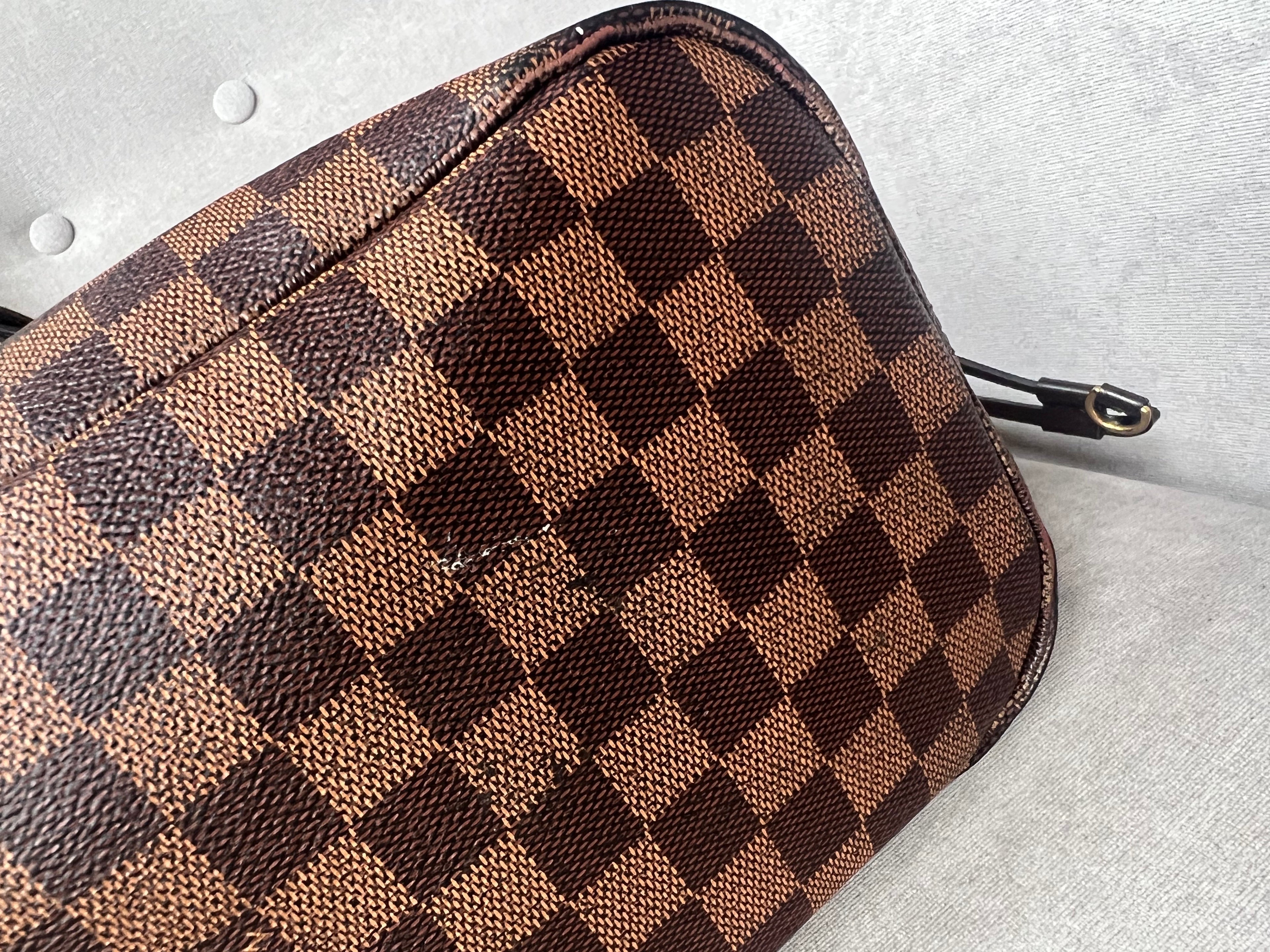 Louis Vuitton Neverfull MM Damier Ebene Cherry Interior (RRP £1,410)
