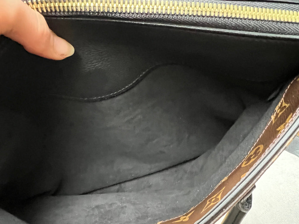 Louis Vuitton Pallas Tote in Monogram and Black (RRP £1960)