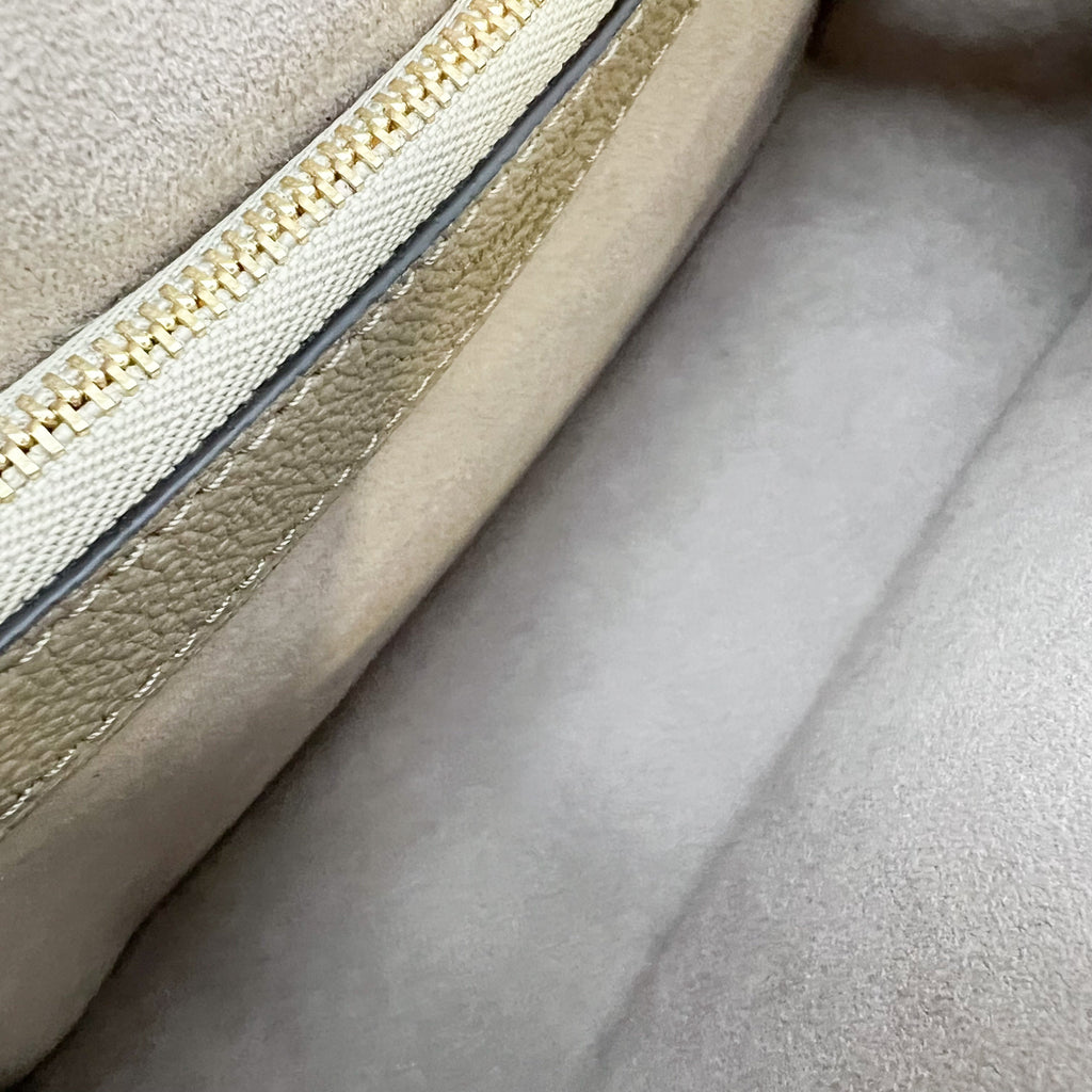 LV Diane PM in Tourterelle (Grey) / Creme Giant Monogram Empreinte Leather and GHW