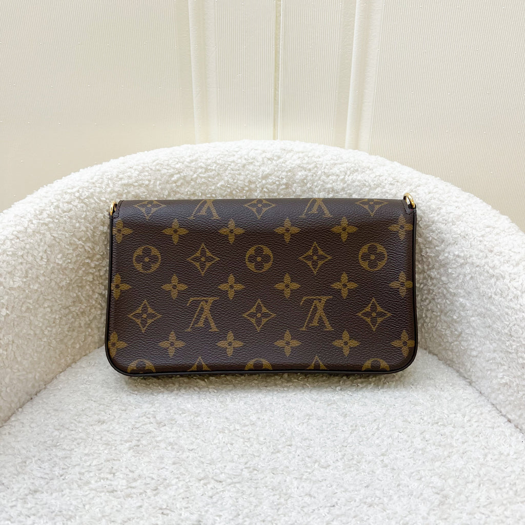 LV Felicie Pochette in Monogram Canvas and GHW
