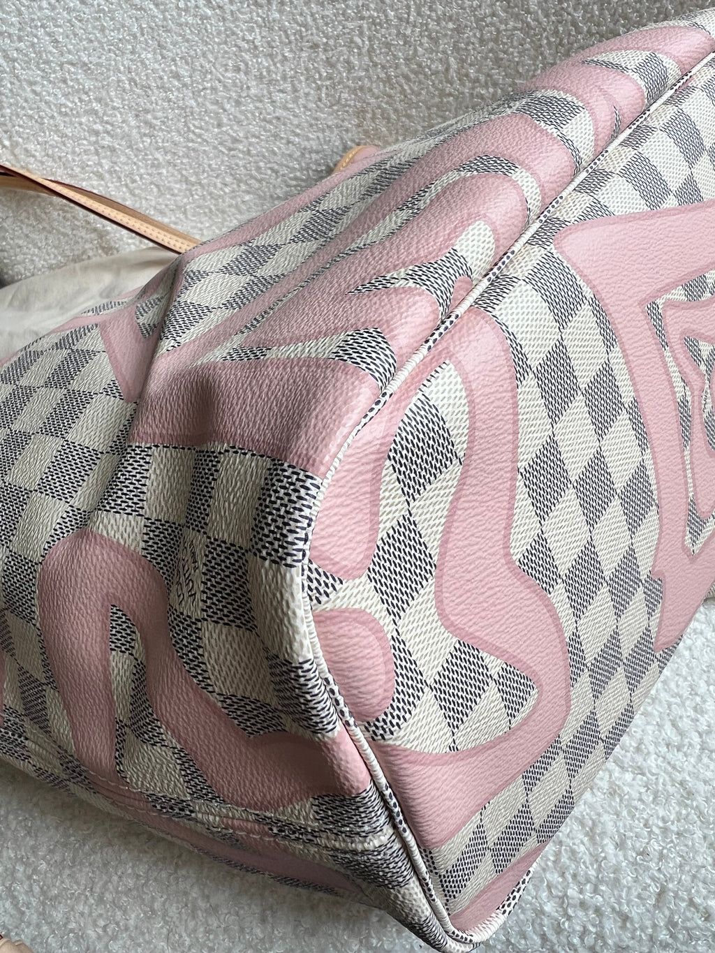Louis Vuitton Neverfull MM Tahitienne Damier Azur Limited Edition