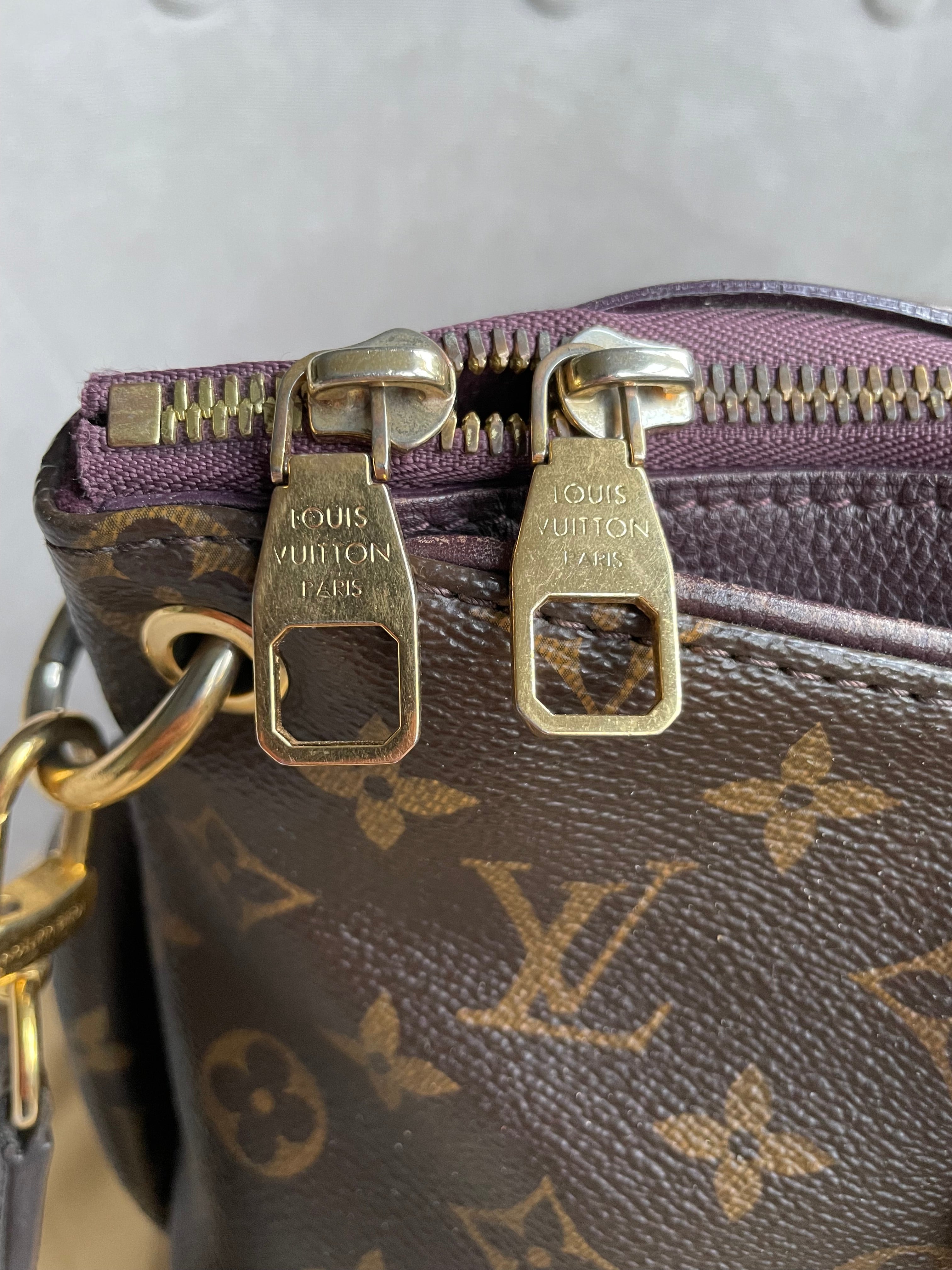 Louis Vuitton Pallas Tote in Monogram and Grape (RRP £1960)