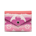 Pink Louis Vuitton Monogram Giant Escale Victorine Small Wallets