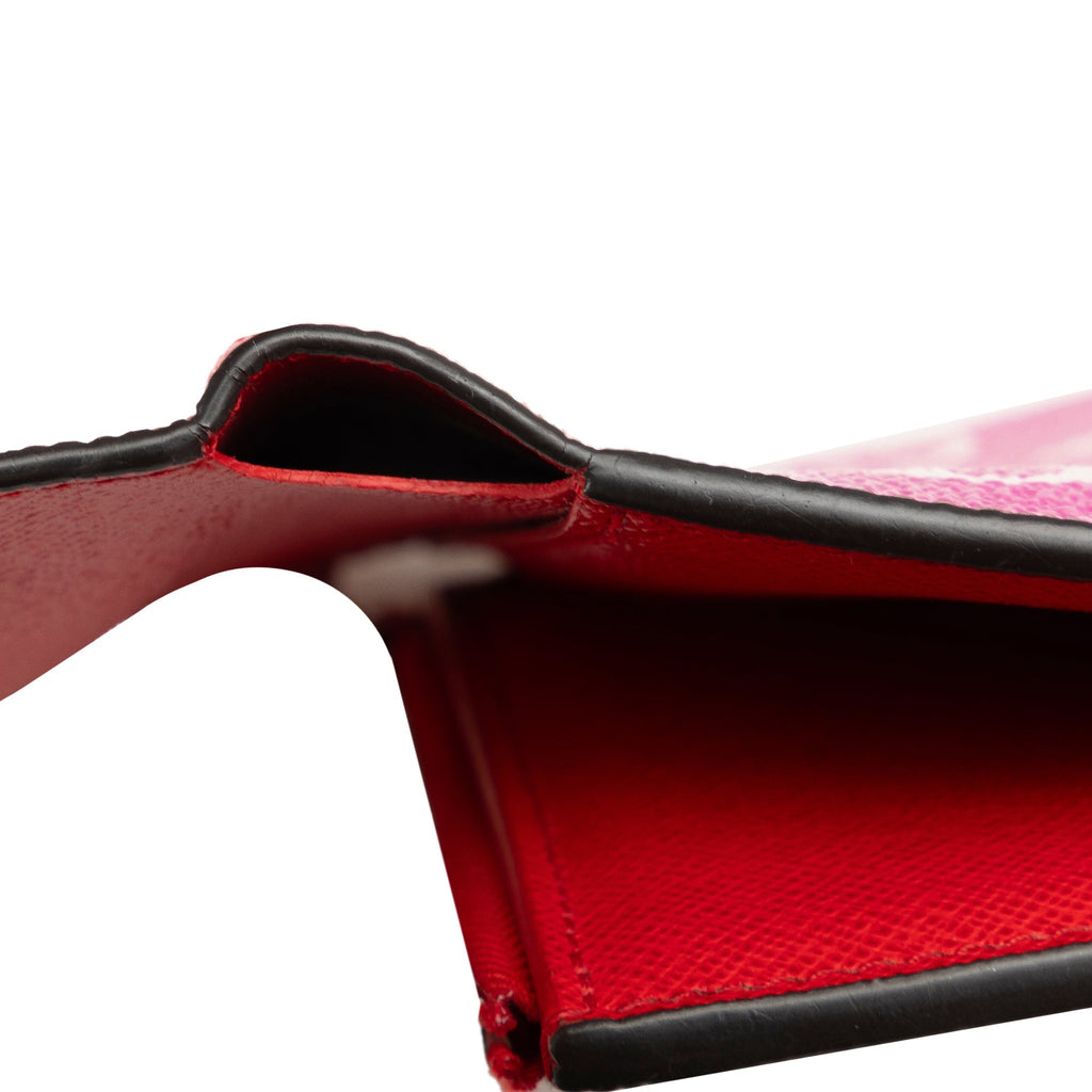 Pink Louis Vuitton Monogram Giant Escale Victorine Small Wallets