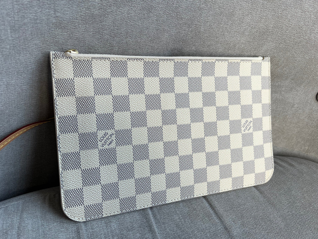 Louis Vuitton Pouch (from Neverfull MM) in Damier Azur