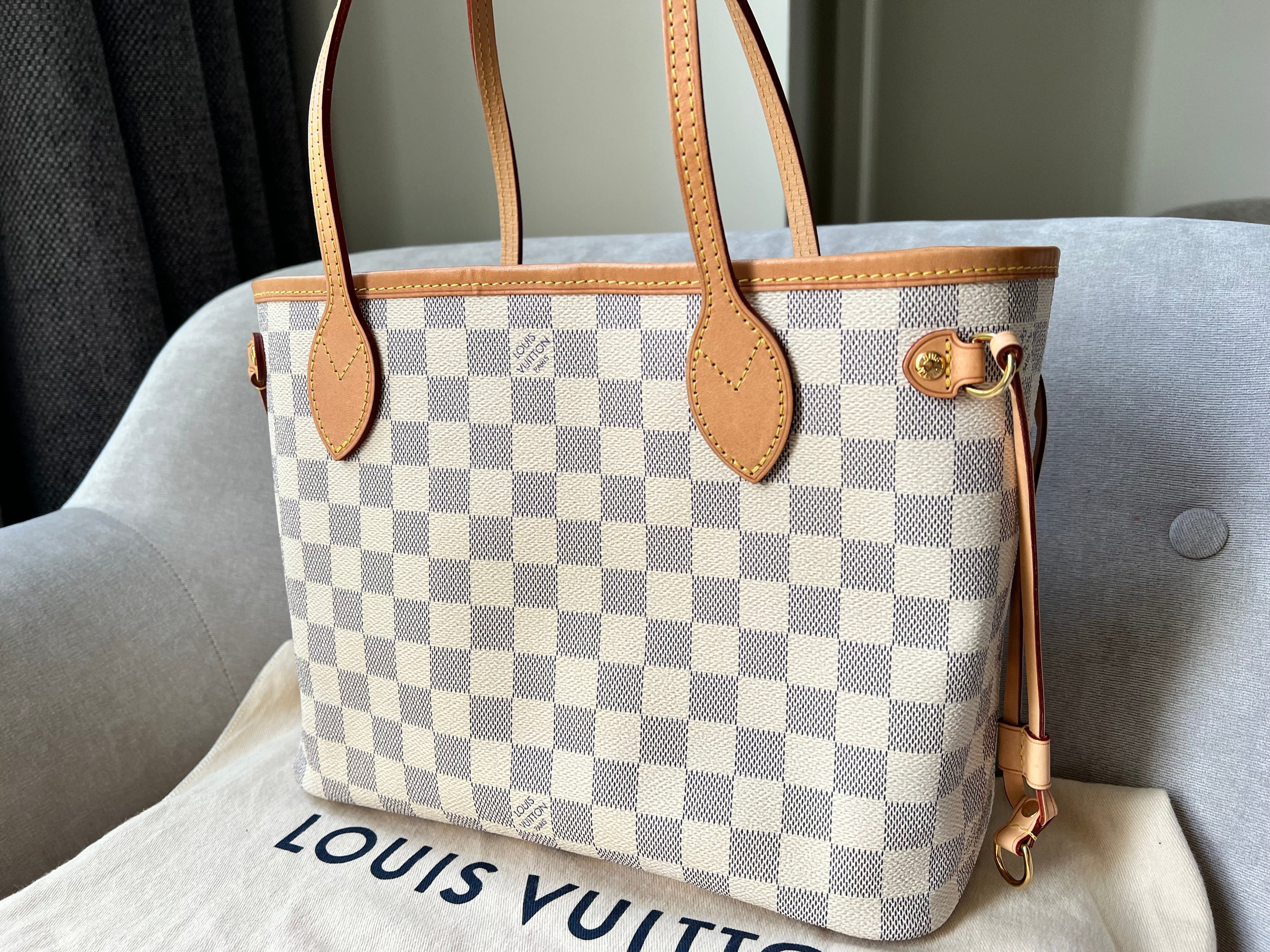 Louis Vuitton Neverfull PM Damier Azur (RRP £1360)