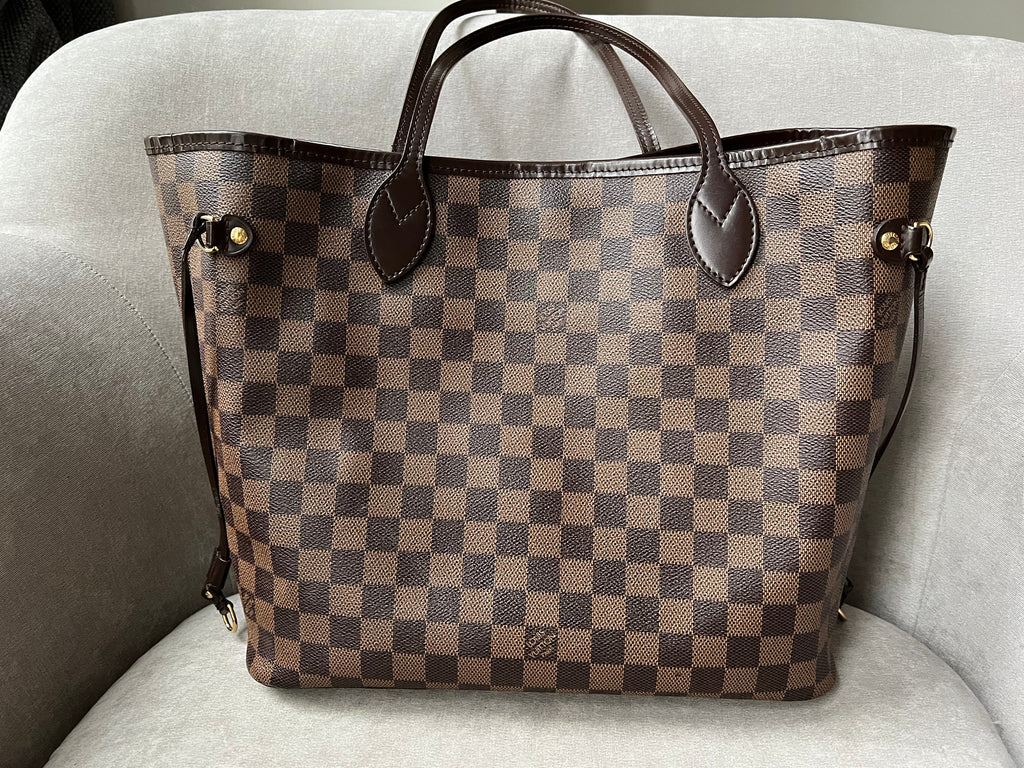 Louis Vuitton Neverfull MM Damier Ebene Cherry Interior (RRP £1410)