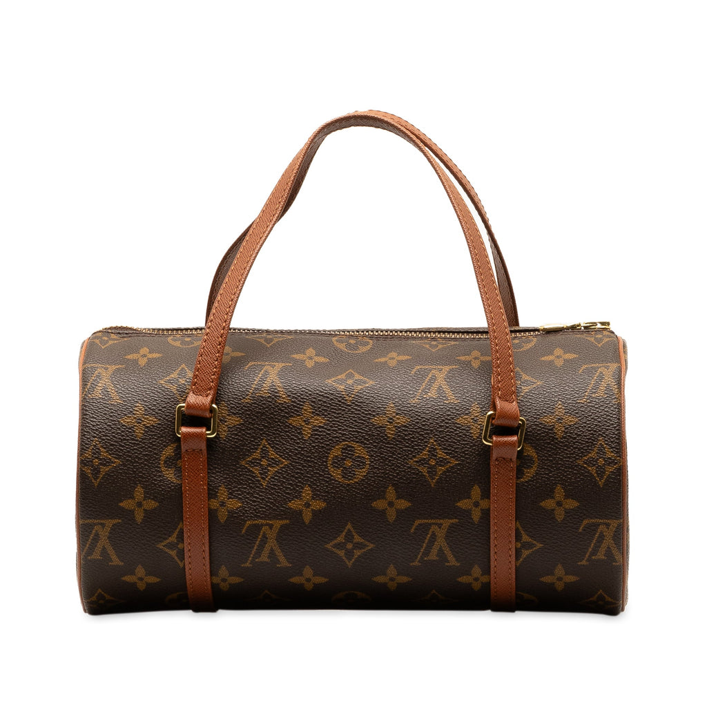 Brown Louis Vuitton Monogram Papillon 26 Handbag