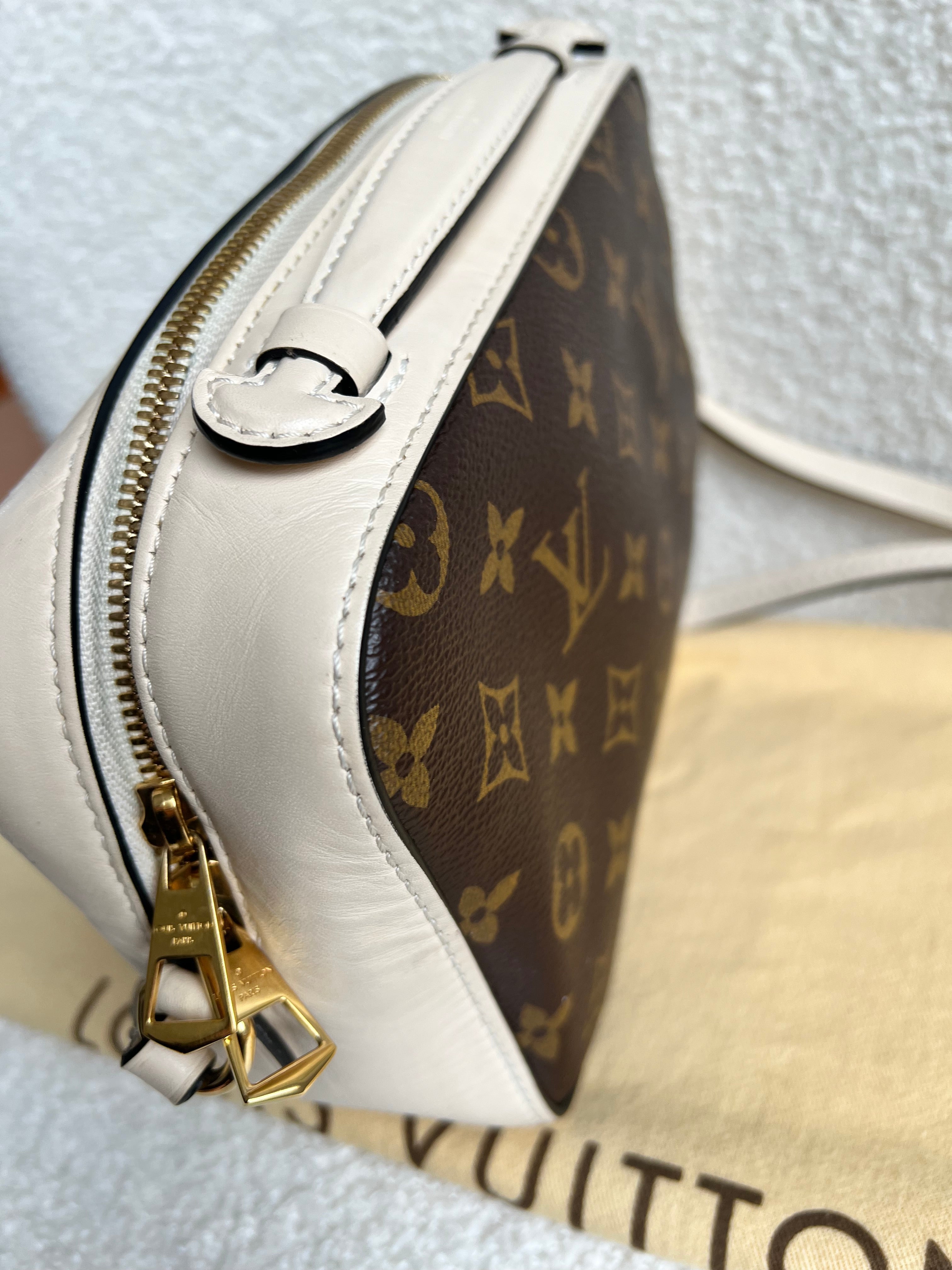 Louis Vuitton Saintonge Monogram Cream
