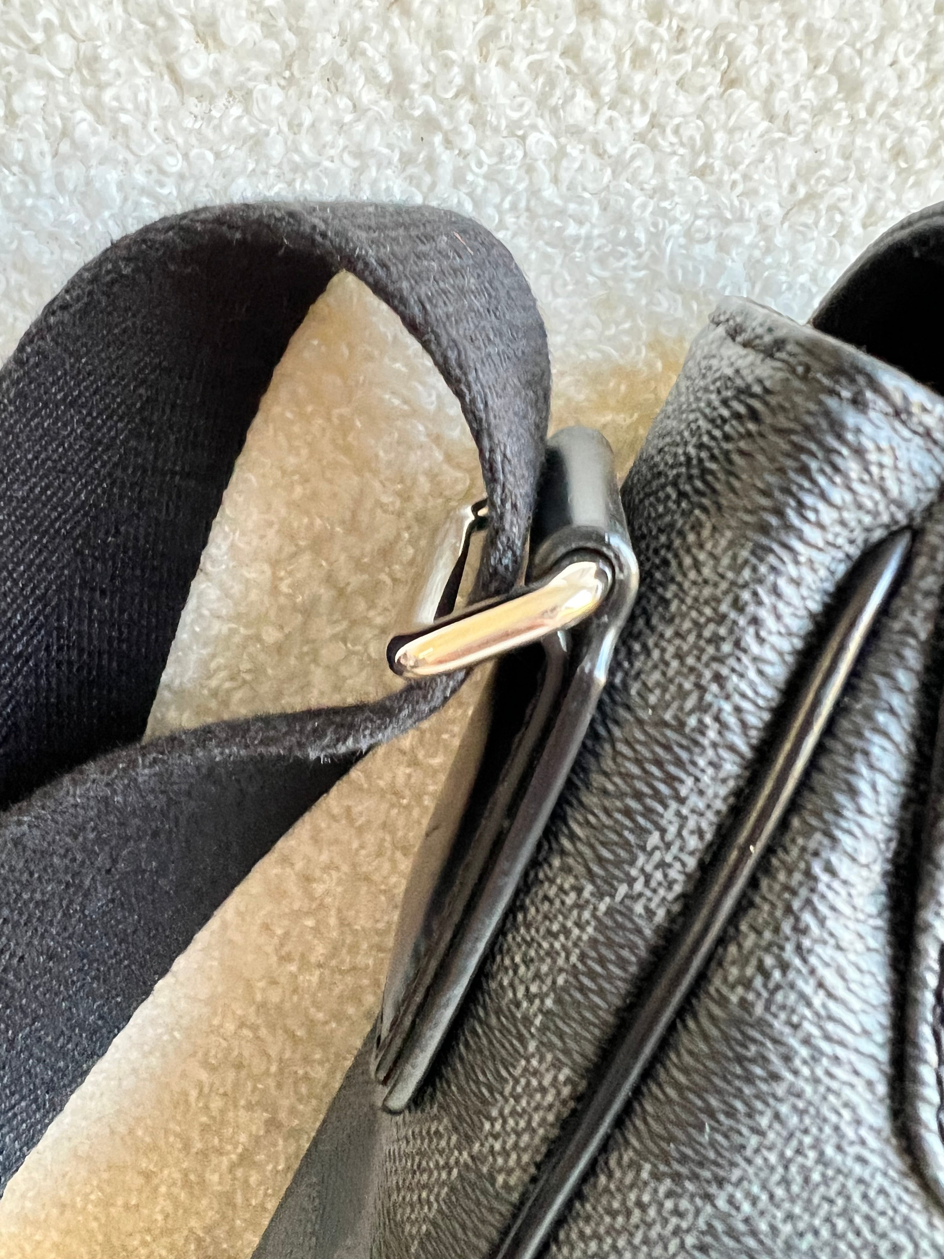 Louis Vuitton PM District Messenger Bag Damier Graphite