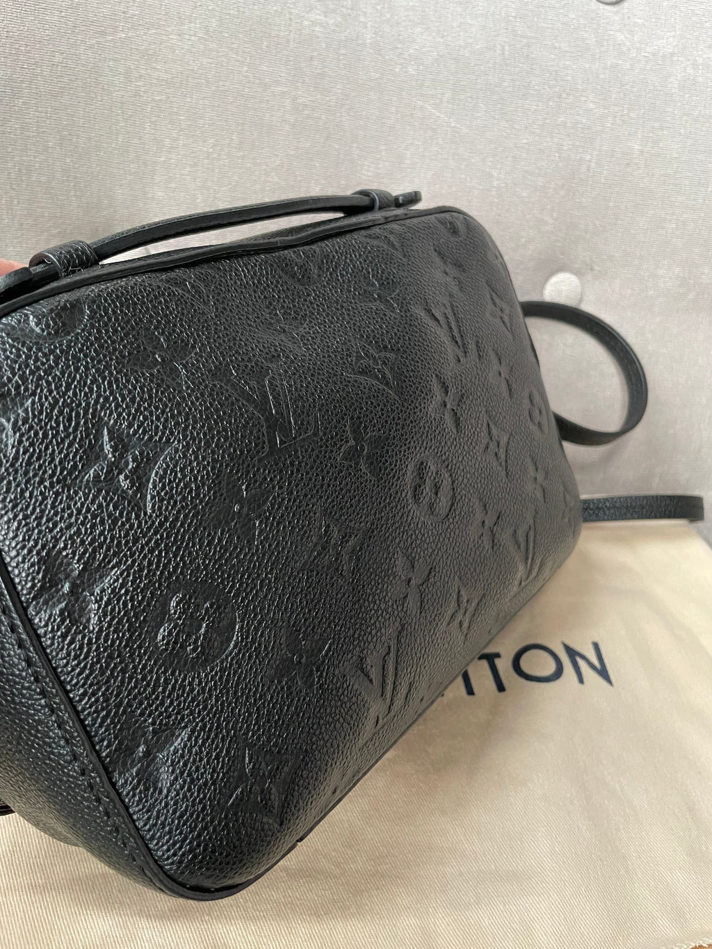 Louis Vuitton Saintonge Black Empreinte (RRP £1520)