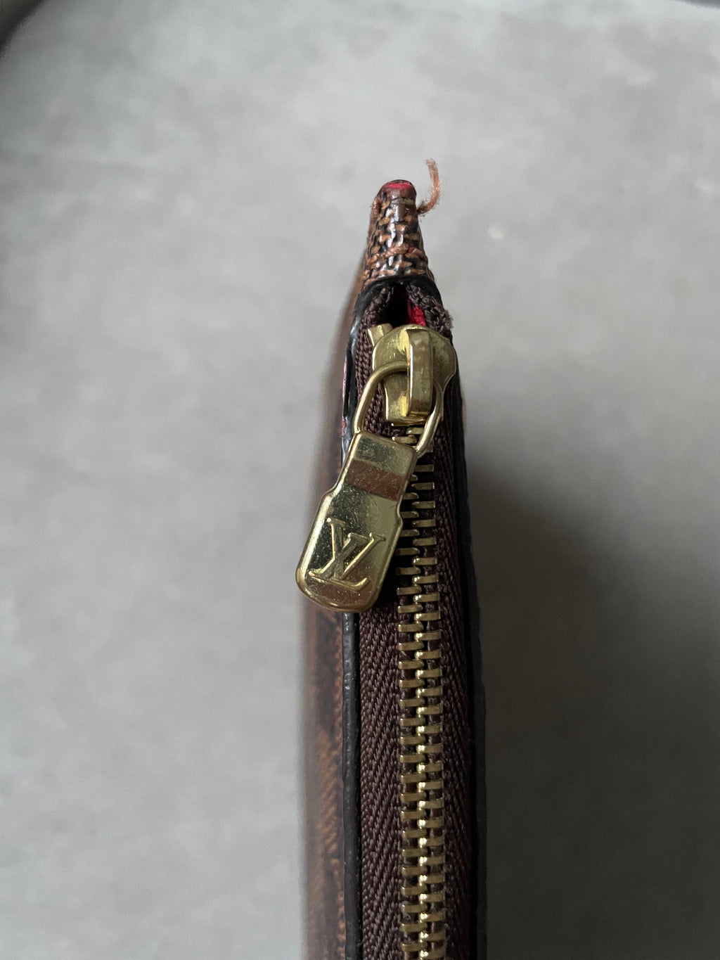 Louis Vuitton Pouch (from Neverfull) in Damier Ebene