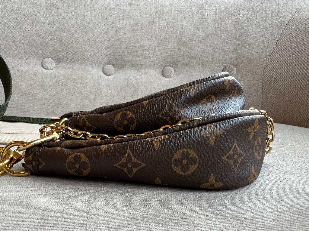 Louis Vuitton Multi Pochette Accessoires Khaki (RRP £1970)