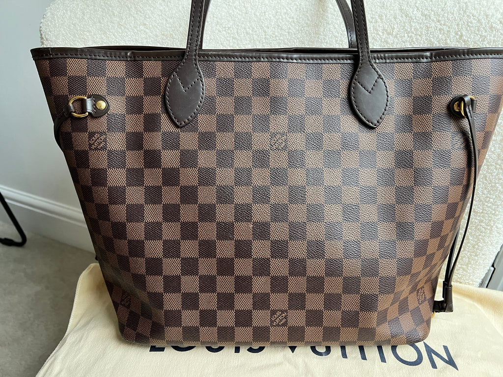 Louis Vuitton Neverfull MM Damier Ebene Cherry Interior (RRP £1,410)