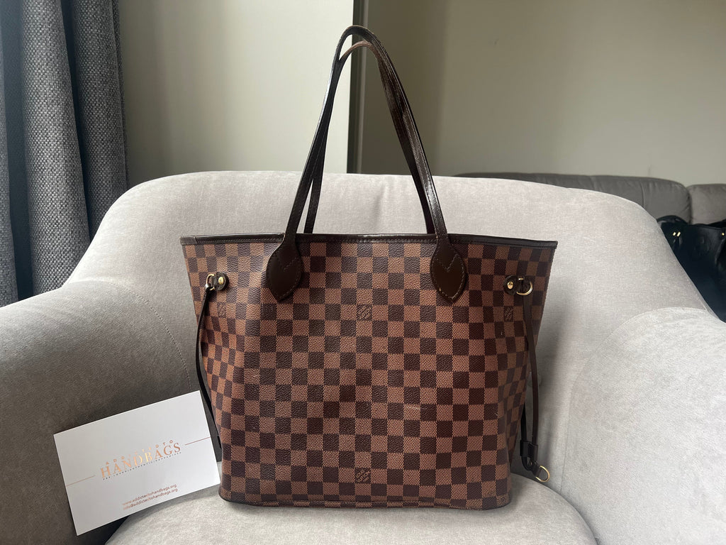 Louis Vuitton Neverfull MM Damier Ebene Cherry Interior (RRP £1,410)