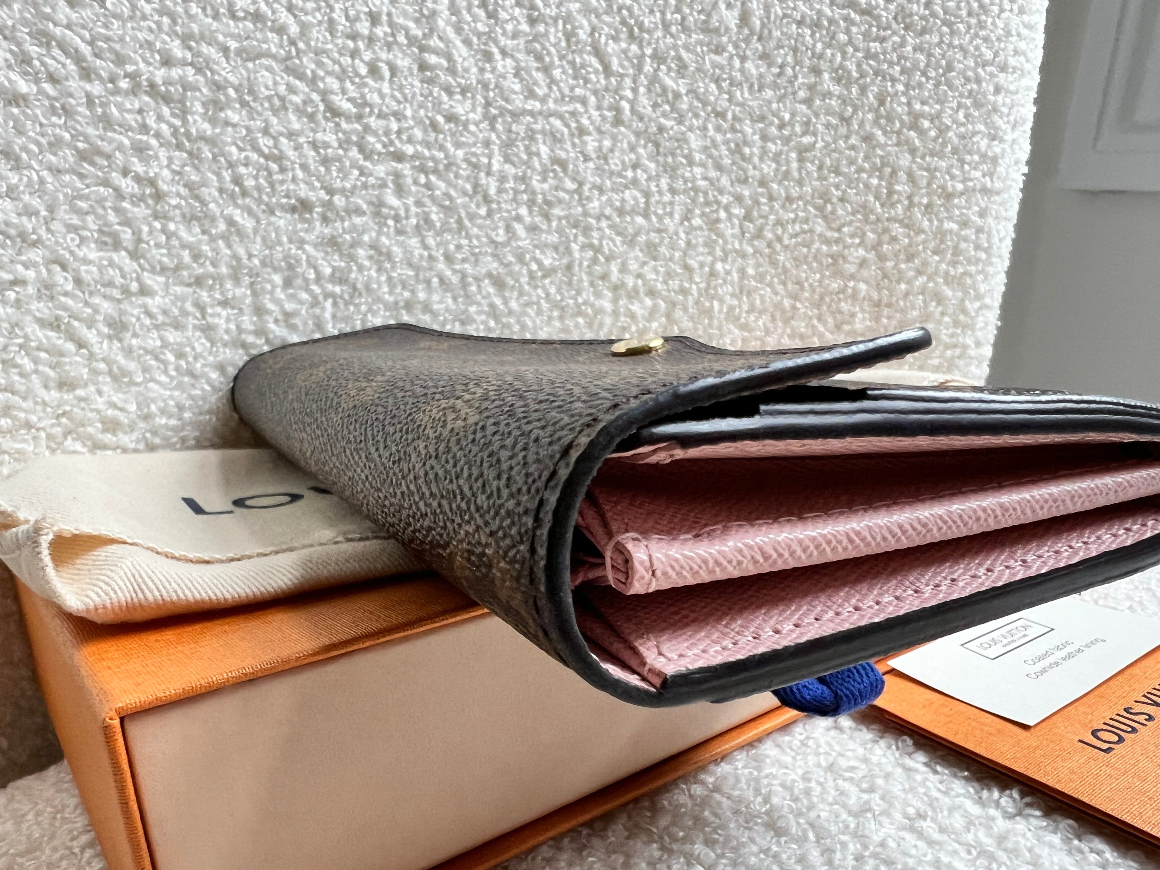 Louis Vuitton Sarah Wallet in Monogram and Brown  (RRP £485)