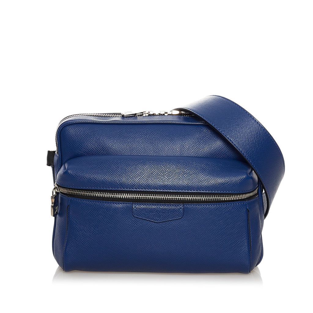 Louis Vuitton Outdoor Messenger PM Blue Taïga