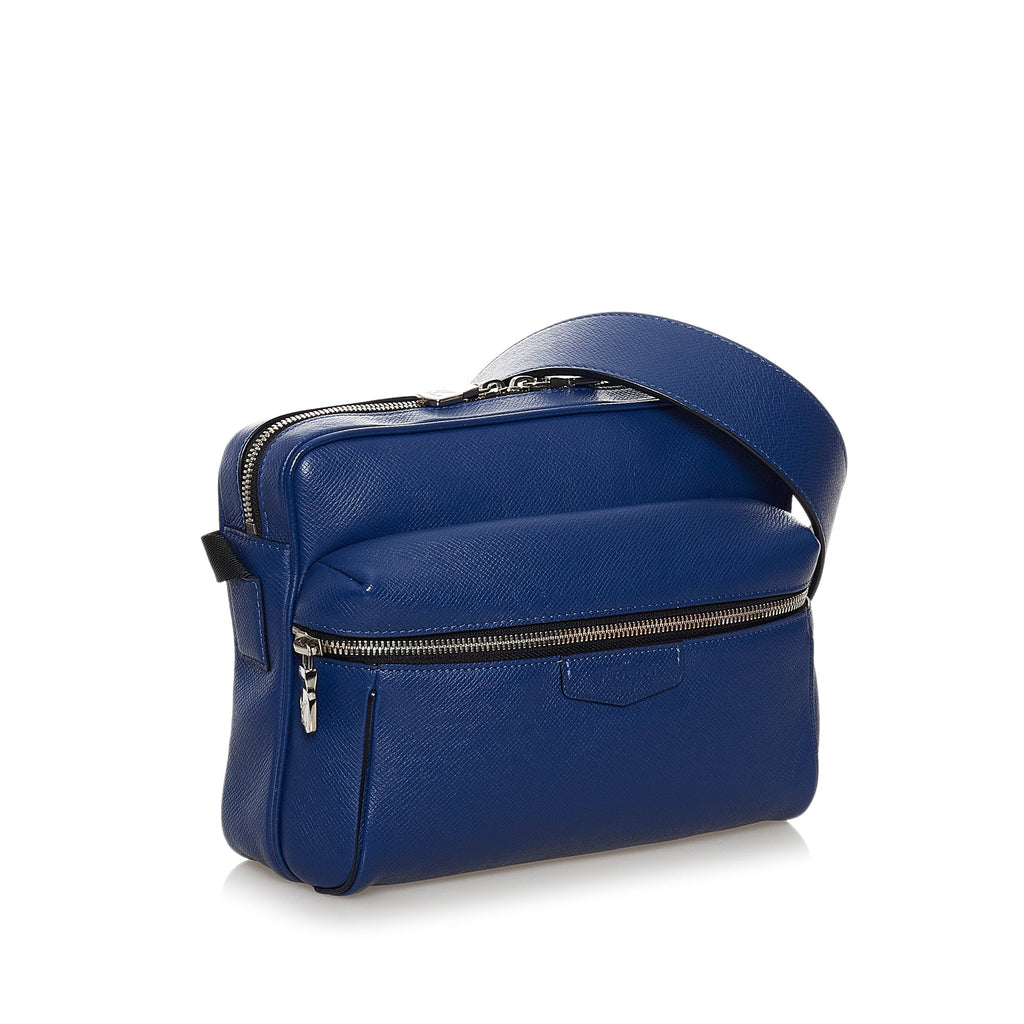 Louis Vuitton Outdoor Messenger PM Blue Taïga