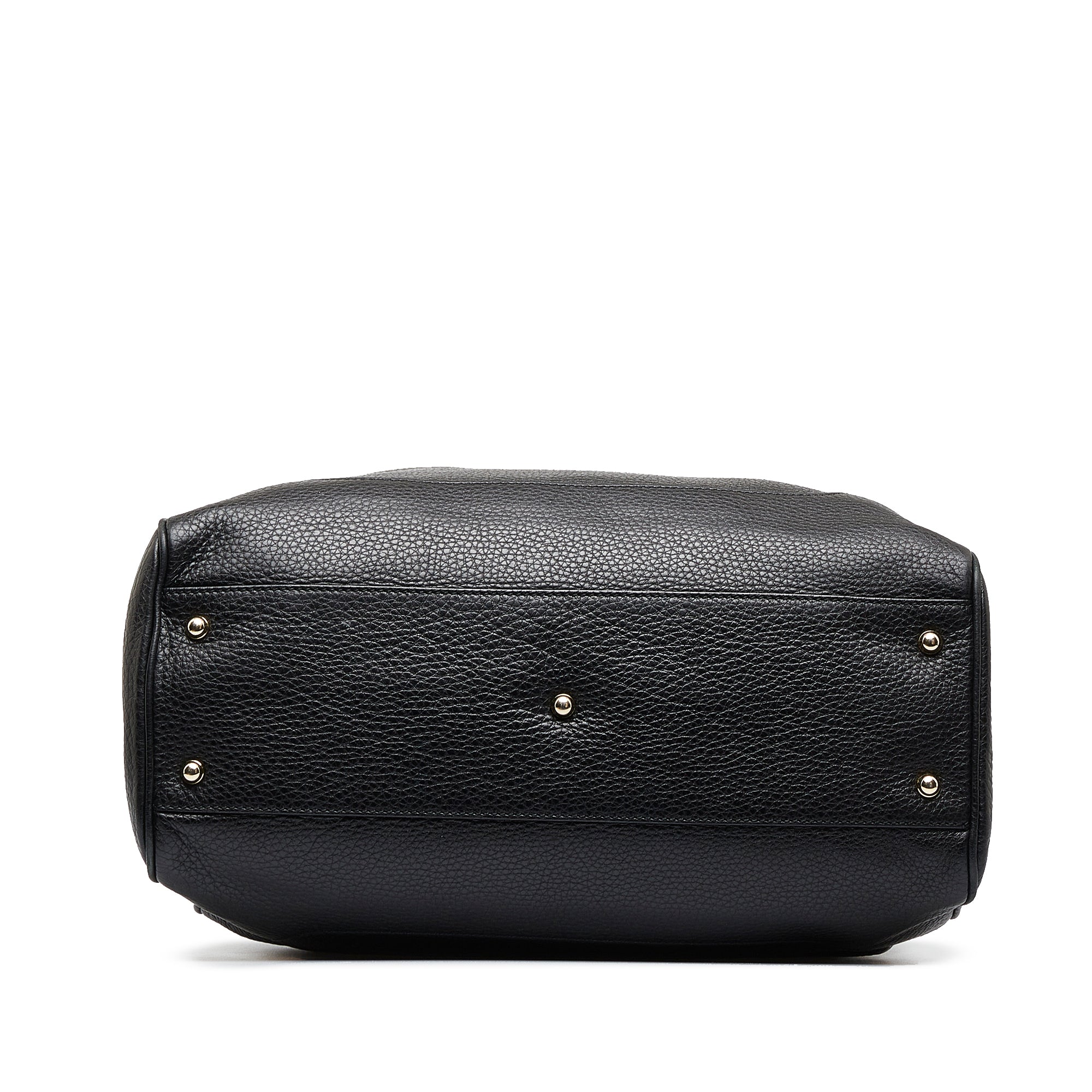 Black Gucci Medium Bamboo Diana Tote
