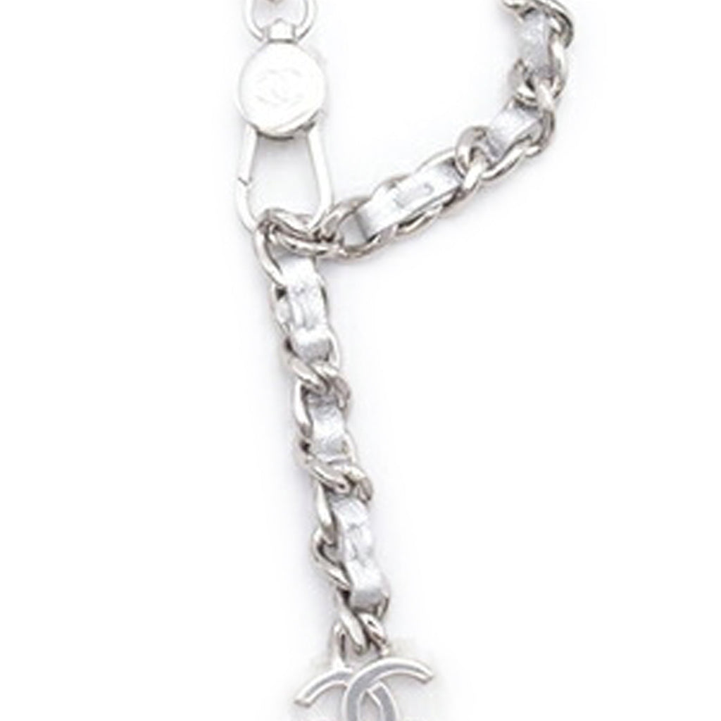 Chanel Metallic Lambskin Crystal Star Chain Belt Bag