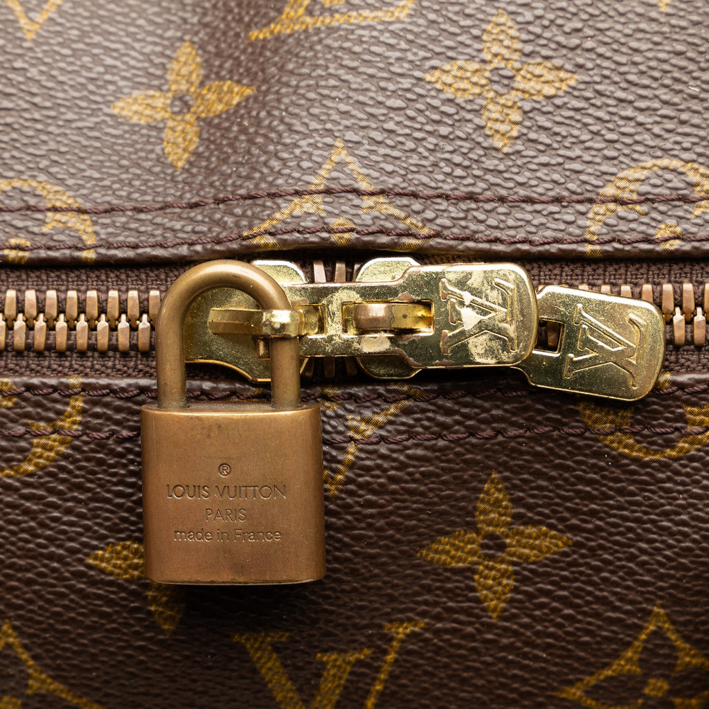 Brown Louis Vuitton Monogram Keepall Bandouliere 55 Travel Bag
