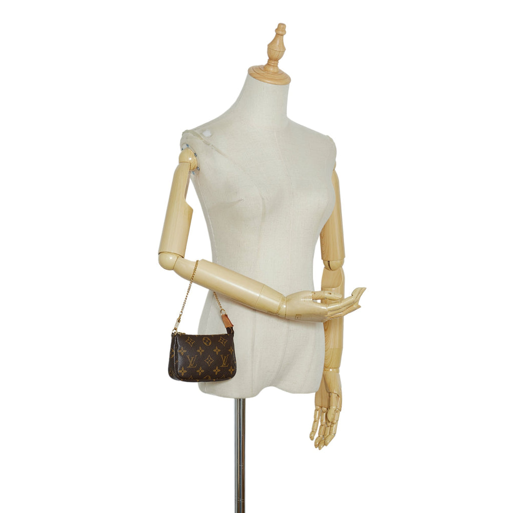 Louis Vuitton Pochette Accessoires Mini Monogram Canvas